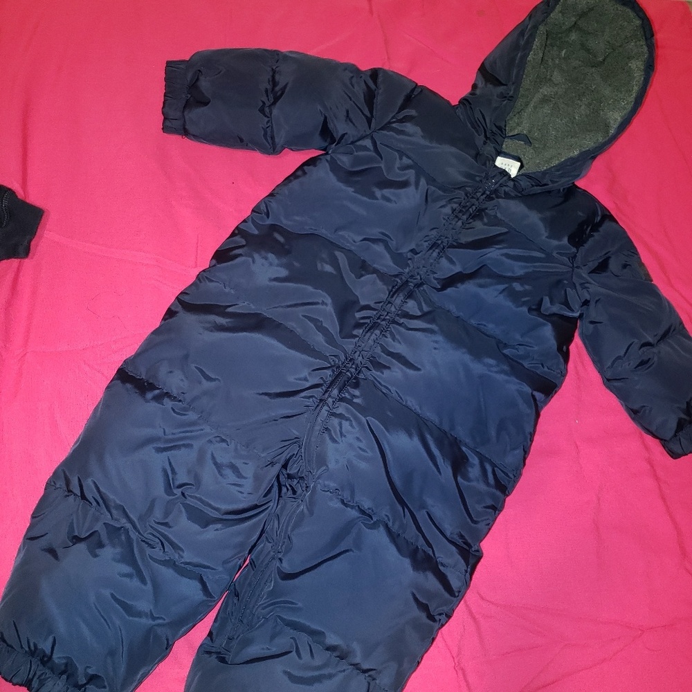 Toddler Boys Puffer Bodysuit